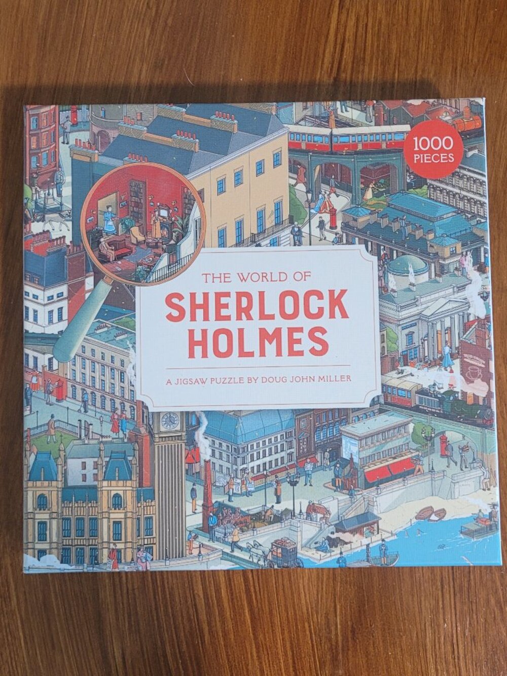 The World of Sherlock Holmes - Jigsaw Puzzle - 1000 Pieces - Complete by Miller